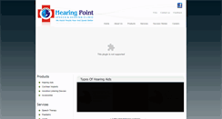 Desktop Screenshot of hearingpoint.com